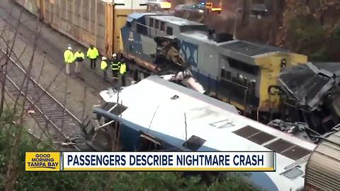 Tampa Woman Describes Amtrak Crash