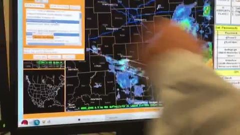 National Weather Service officials explain what happens when a tornado warning is issued