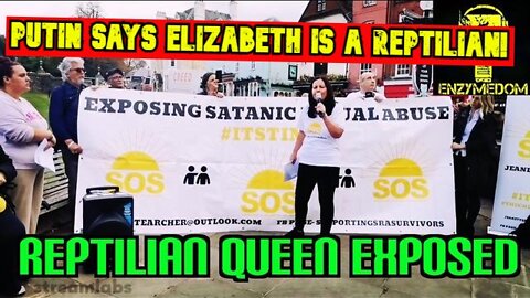 Exposing the Reptilian Queen's Satanic Rituals Abuse Crimes at Windsor Castle! Putin Says Elizabeth Is A Reptilian!