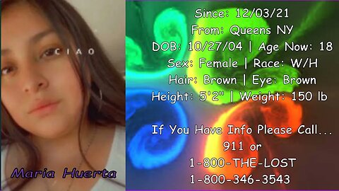 #Missing #Anniversary | Maria Huerta| 12/03/2021