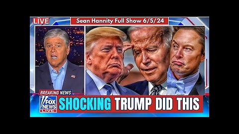 🔥President Trump On Sean Hannity June 6th 2024 - FULL Interview🔥