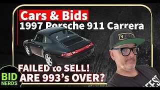 Has the 993 Bubble Finally BURST on this 1997 Porsche 911 Carrera on Doug DeMuro's Cars & Bids?