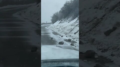 We almost died in a rockslide! #colorado #icefishing