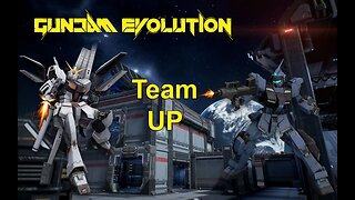 TEAM UP Pale Rider + Nu Gundam Ranked Win - Lunar Comm Station - Gundam Evolution 3.2