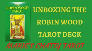 The Unboxing of The Robin Wood Tarot Deck