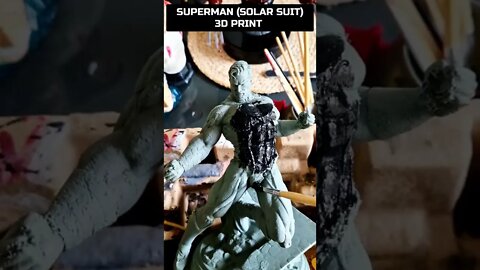 3D Printed Superman in Solar Suit #shorts #superman #dc