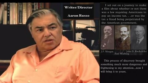 Famous Producer Aaron Russo (1943-2007) 'America: Freedom to Fascism' (2006) Documentary: Russo's friend, Rockefeller, Told Him SHOCKING SECRETS, to what was to come.