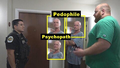 Pedophile Psycopath Wanted to Rape Child in a Hotel Room but gets ARRESTED Instead!