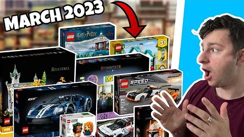 Every LEGO Set Releasing March 2023 | Insane LEGO Release Day