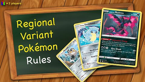 Regional Variant Pokemon Rules