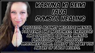 Reiki l Iava Symbol l Free Mind Of Confusion + Emotional Manipulation l Remove False Beliefs