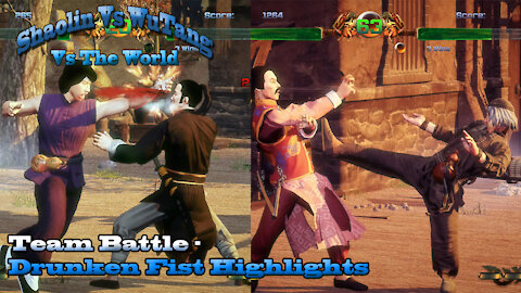 Shaolin Vs Wutang (Vs The World): Team Battle - Drunken Fist Highlights