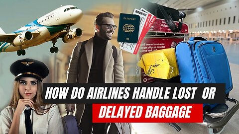 Inside the Airline's Lost & Delayed Baggage Maze! | Airplane Pilot Life