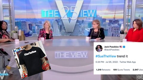 #SueTheView was trending on Twitter