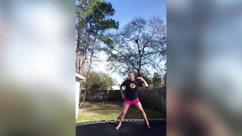 Hilarious Trampoline Dance