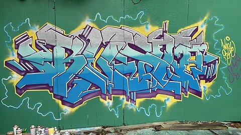 Painting graffiti letters with Rust1