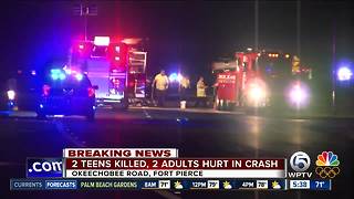 98-year-old wrong-way driver hits, kills 2 teens in St. Lucie County