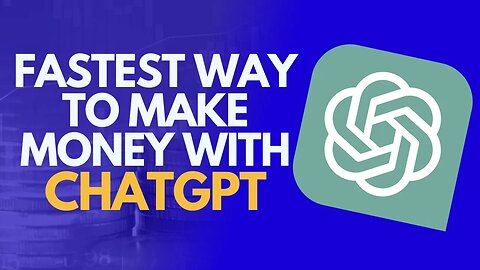 Fastest Way to MAKE MONEY With ChatGPT in 2023 ($100/DAY)