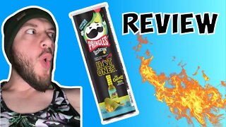 Pringles Hot Ones Los Calientes Verde review