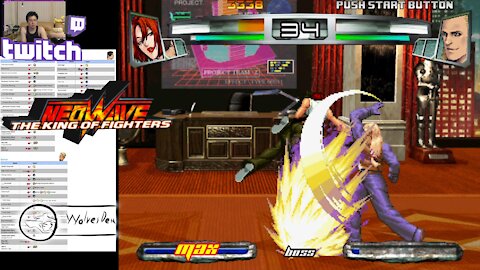 (PS2) King of Fighter NeoWave - 15 - Edit - Vanessa, Ramon, Kim - Lv 8 - 80% Console dif exist