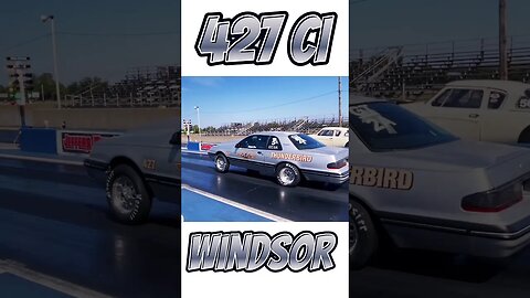 Very Fast 427 Windsor Powered Ford Thunderbird #shorts #ford