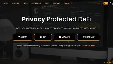 TOP PRIVACY ALTCOIN GEM - CONCEAL NETWORK - OPEN TOWN HALL - OCT 2022!