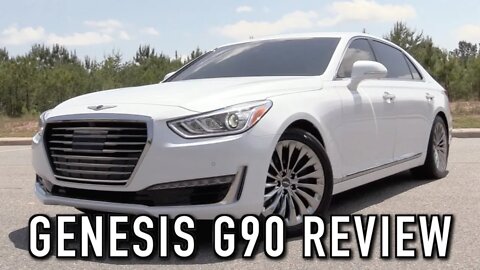 2018 Genesis G90 5.0 Ultimate: Start Up, Test Drive & In Depth Review