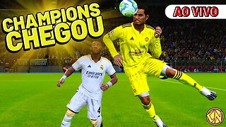 Destruindo Times na Champions: Live de PES Imperdível!