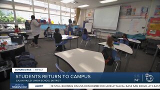 Students return to campus
