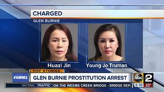 Massage parlor employees arrested for prostitution in Glen Burnie