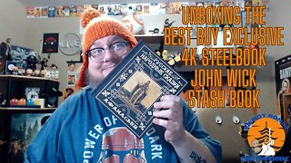 Unboxing the John Wick 4K Steelbook Stash Book