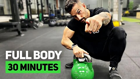 MJ - Full Body Kettlebell Workout That Will Train EVERY Fibre In Your Muscles