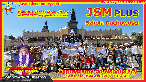 JSM PLUS Szkoła Duchowości Zapraszamy do współpracy Wykonanie i kompozycja Władca Sanjaya