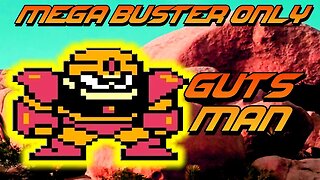Megaman 1 gameplay Gutsman buster only #shorts
