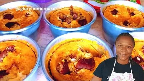 Tips On How To Make Finger Licking Moi Moi With Gizzard Using Frying Method | Glory Homemaker