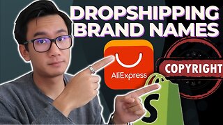 Dropshipping Brand Name in Title and Description Copyright