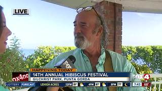 14th annual Hibiscus Festival in Punta Gorda