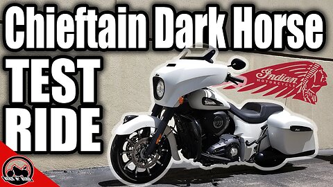 2019 Indian Chieftain Dark Horse Test Ride