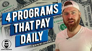 4 Affiliate Programs That Pay Daily