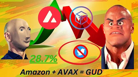 Amazon + AVAX and ROCK + GALA! Much krypto gud :D