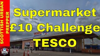 Prepping - £10 Prepping Challenge - Tesco