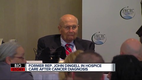 Former Rep. John Dingell in hospice care after cancer diagnosis