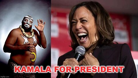 SMHP The Satanic Reptile Clone MAN To FEMALE (M2F) Kamala Harris For President!