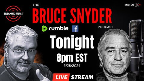 ⛔️ LIVE 8pm EST Robert DeNiro Unhinged. Deep-State PANIC!!!