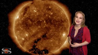 Solar Flux Rises as Coronal Holes Bring Aurora | Solar Storm Forecast 03.14.21