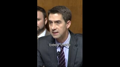 Sen Cotton "Prisons are dangerous places full of dangerous people!" Part 1