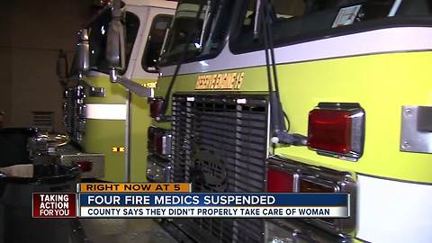 4 Hillsborough Fire Rescue personnel suspended after response to possible stroke victim