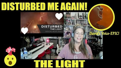 DISTURBED - THE LIGHT {They keep changing it up!} Disturbed Reaction Diaries #reaction