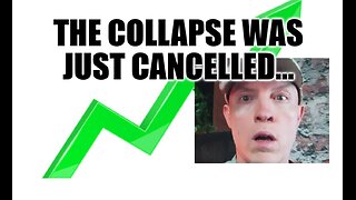 THE ECONOMIC COLLAPSE WAS JUST CANCELLED