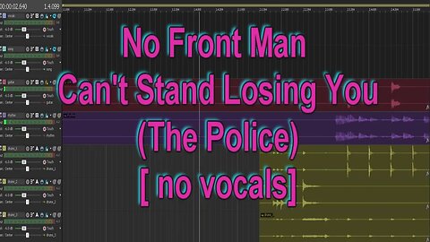 No Front Man - Can't Stand Losing You (The Police) [No Vocals]